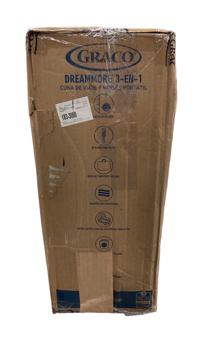 secondhand Graco DreamMore 3-in-1 Portable Bassinet And Travel Crib