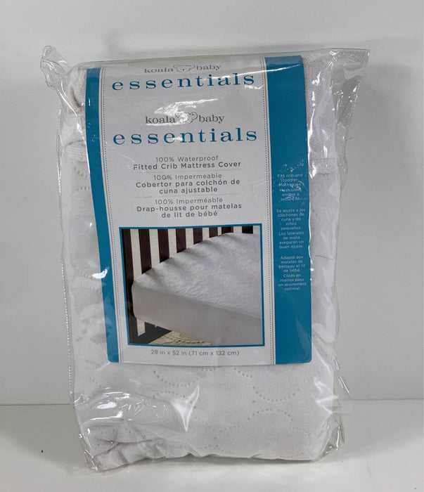 used Koala Baby Quilted Fitted Waterproof Crib Mattress Cover