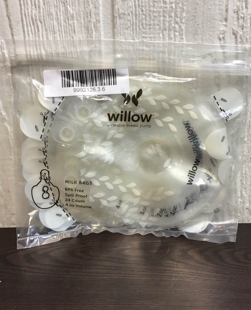 used Willow Spill-Proof Breast Milk Bags 24-Count