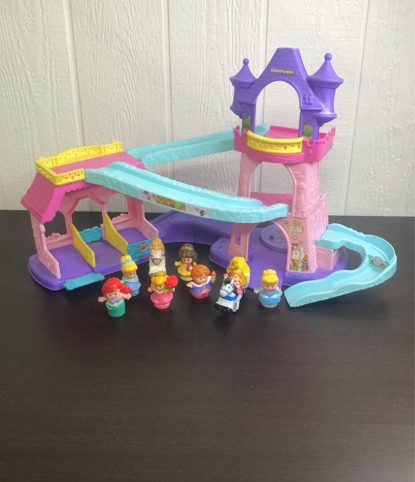 used Fisher Price Little People Disney Princess Klip Klop Stable Play Set