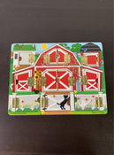 used Melissa & Doug Magnetic Farm Hide & Seek Board