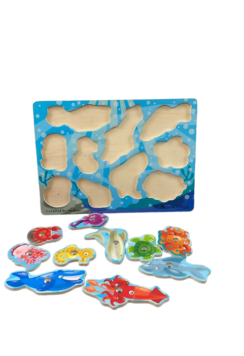 secondhand Melissa & Doug Fishing Magnetic Puzzle Game