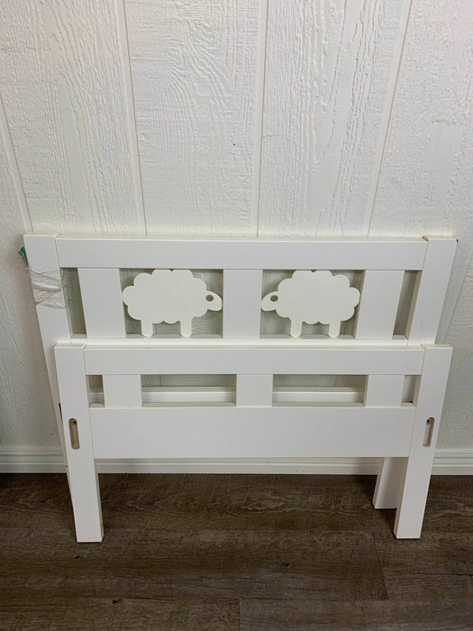 secondhand IKEA KRITTER Bed Frame