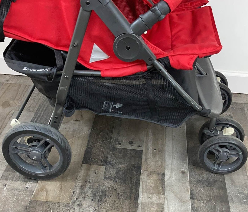 Joovy Scooter X2 Double Stroller, Red, 2018