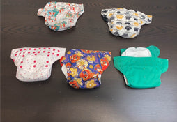 secondhand BUNDLE bumGenius Diapers, -All In One