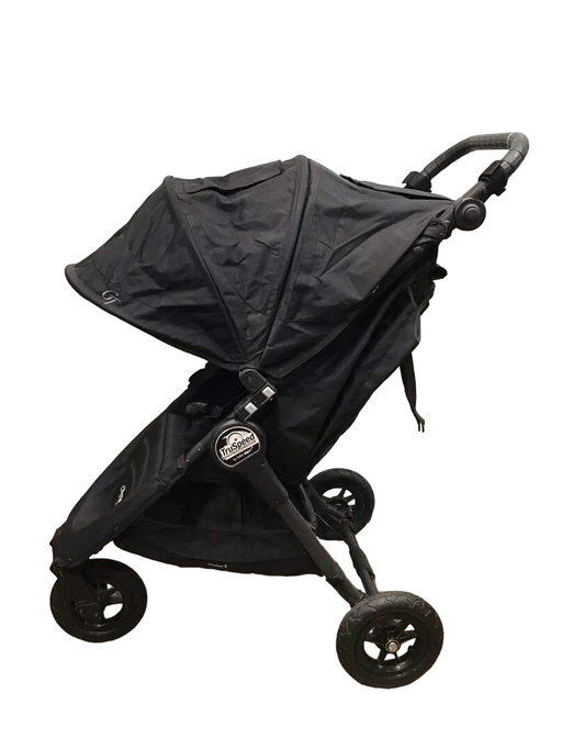 secondhand Baby Jogger City Mini GT Single Stroller, 2018, Black