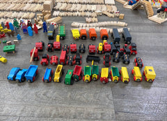 used Brio Wooden Train Bundle