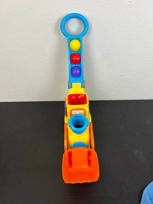 secondhand VTech Pop-A-Balls Push And Pop Bulldozer