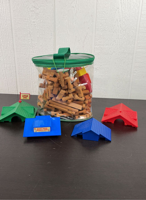 used Hasbro Lincoln Logs