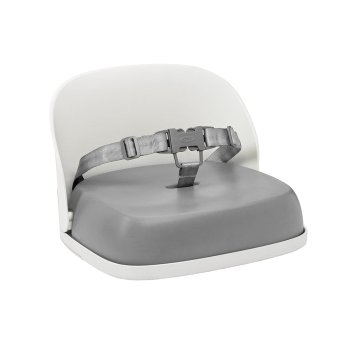 used OXO Tot Perch Booster Seat with Straps, Gray