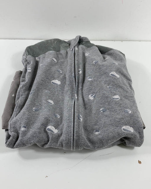 used Happiest Baby SNOO Sack, Large (18-25 lbs), Graphite Planets