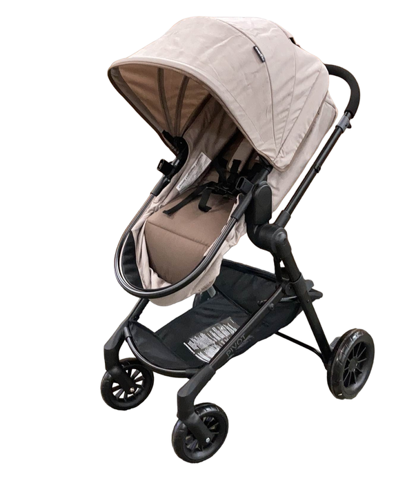 used Evenflo Pivot Modular Stroller, 2023, Sandstone Beige