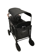 secondhand Wonderfold W2 Luxe Multifunctional Double Stroller Wagon, Charcoal Gray, 2022