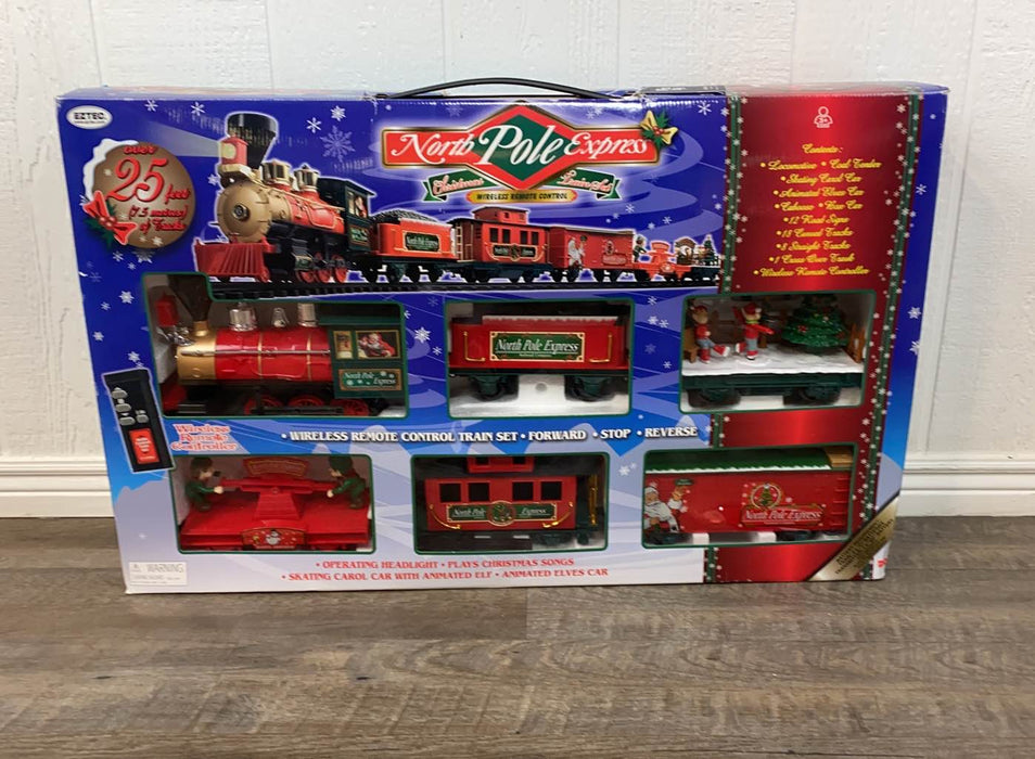 used Eztec North Pole Express Christmas Train Set