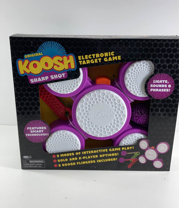 used Koosh Sharp Shot Electronic Target Game