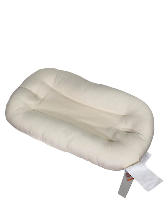 used Snuggle Me Organic Sensory Infant Lounger, Natural