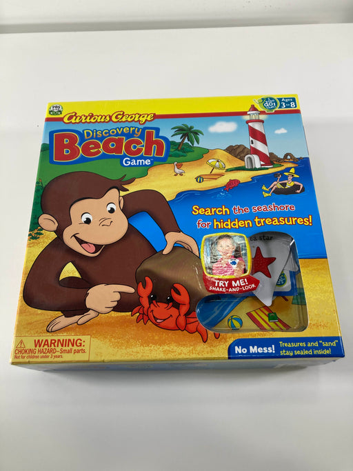 used Wonder Forge Curious George Discovery Beach I Can Do That Game