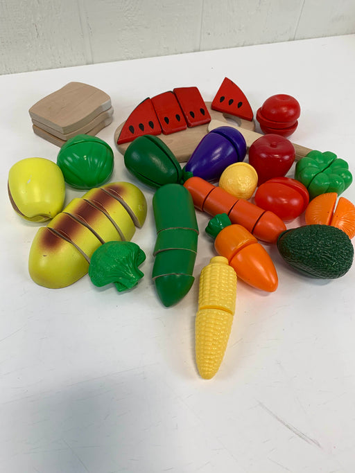 used BUNDLE Melissa & Doug Wooden Food Bundle