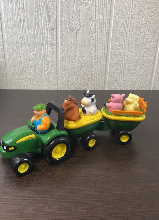 secondhand TOMY John Deere Animal Sounds Hayride