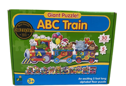 used The Learning Journey Giant Puzzle, ABC Train