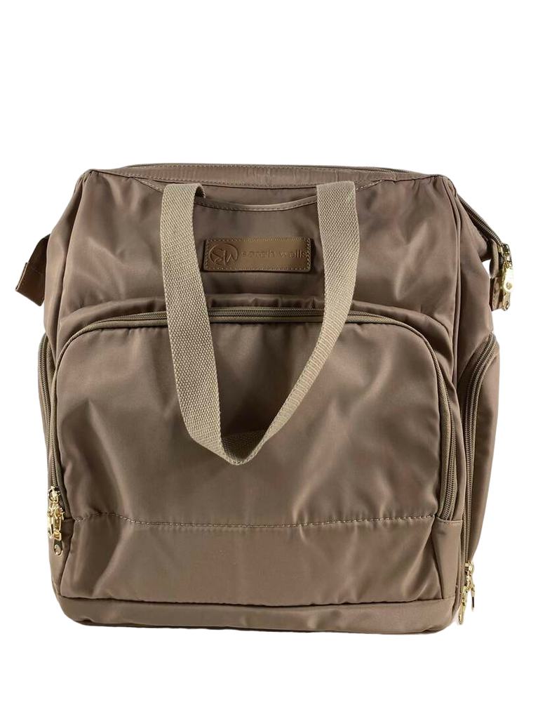 Sarah Wells Norah Breast Pump Backpack, Latte