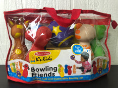 secondhand Melissa & Doug Bowling Friends Play Set