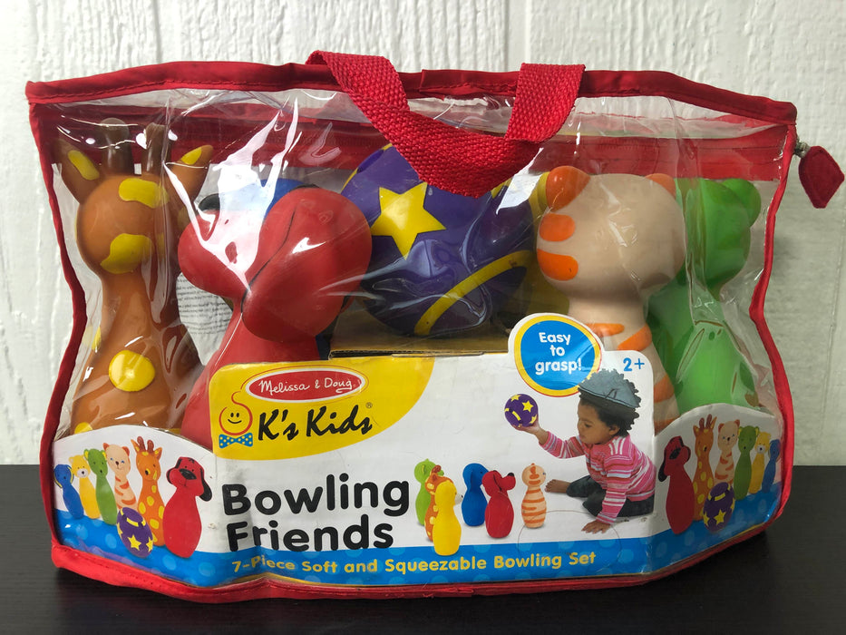 secondhand Melissa & Doug Bowling Friends Play Set