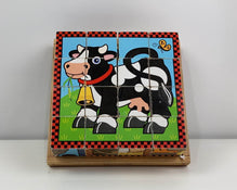 used Melissa & Doug Cube Puzzle, Farm
