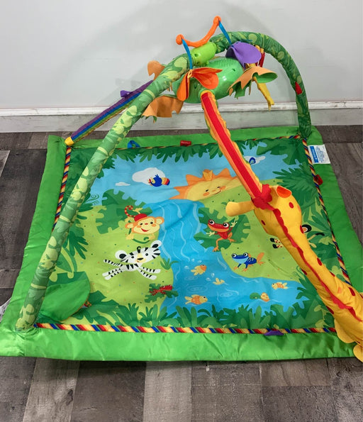 secondhand Fisher Price Rainforest 1-2-3 Musical Gym