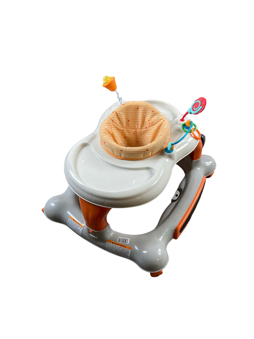 Stork Craft 3-in-1 Activity Walker, Orange/Gray — GoodBuy Gear
