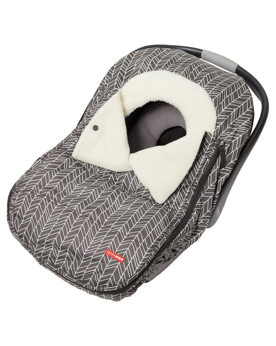 Shop Skip Hop Stroll And Go Car Seat Cover, Gray Feather at GoodBuy Gear
