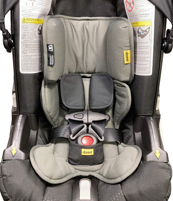 Doona Infant Car Seat & Stroller Combo, 2022, Nitro Black