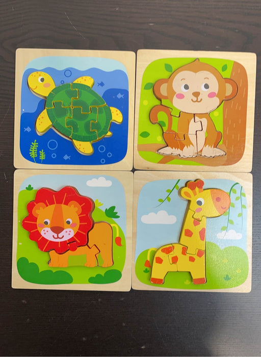 used BUNDLE Wooden Puzzles