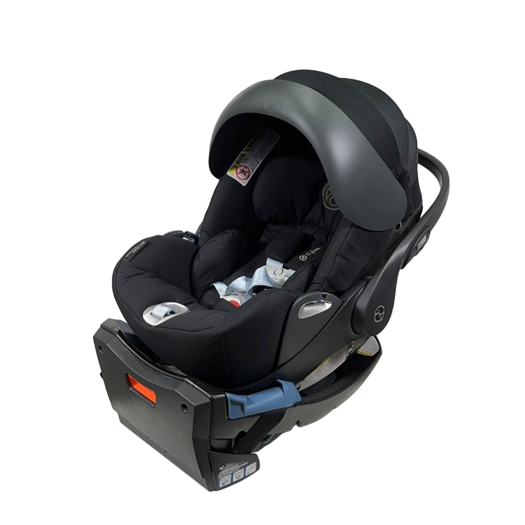 cybex cloud q car seat base Cybex Cloud Q Infant Car Seat with SensorSafe, Stardust Black, 2023