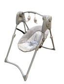 secondhand Graco Slim Spaces Compact Baby Swing, Reign