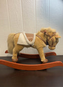 used Chrisha Playful Plush Rocking Horse
