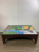 used KidKraft Metropolis Train Table and Set