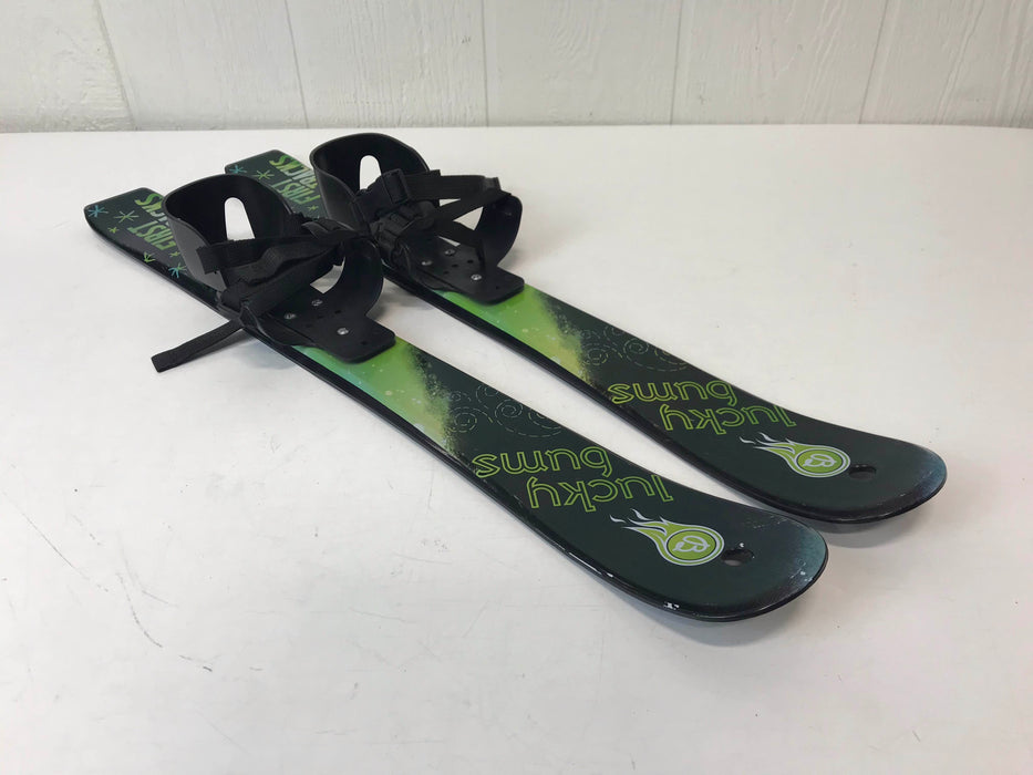 secondhand Lucky Bums Kids Beginner Skis