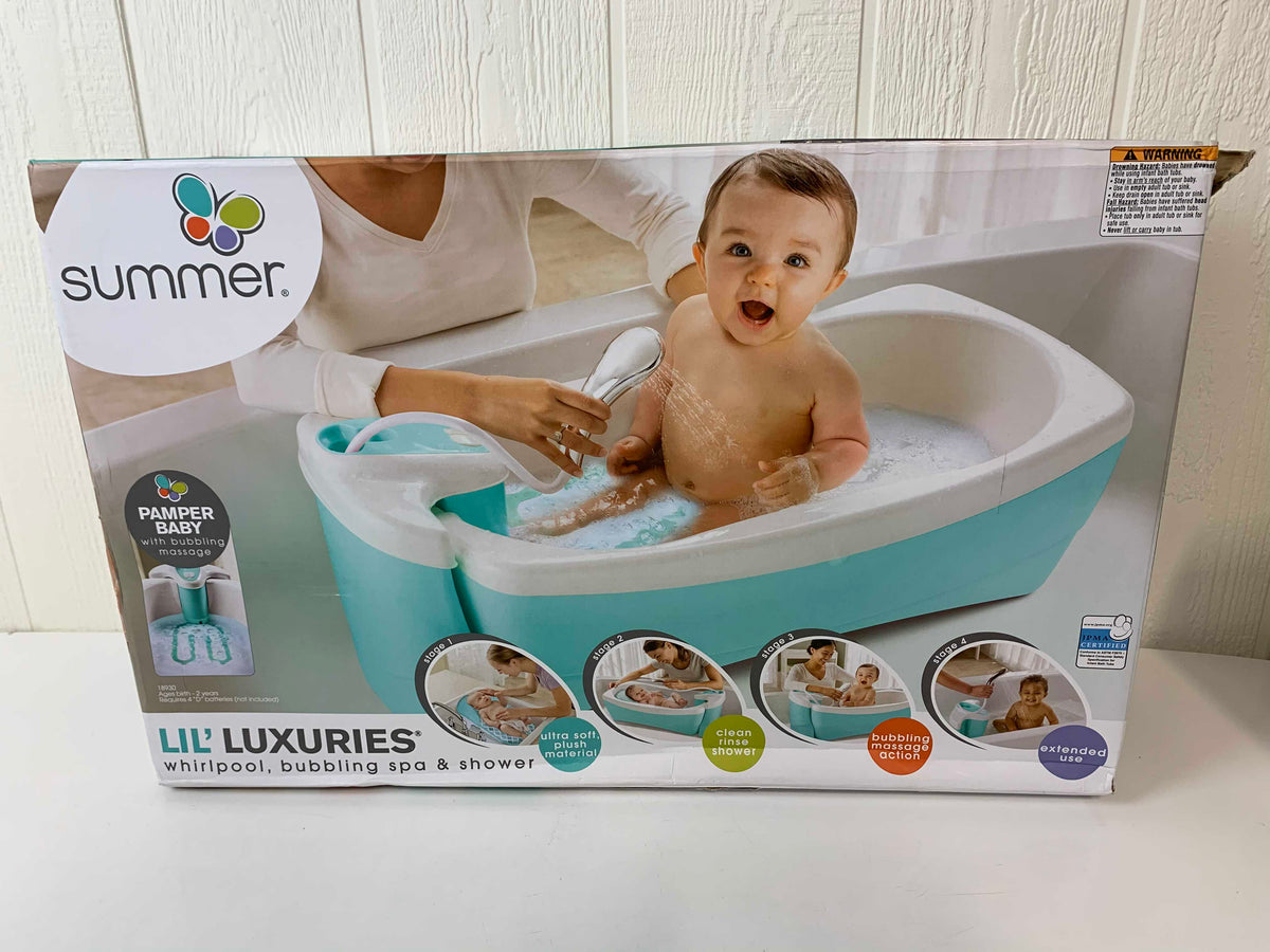 Summer Infant Lil Luxuries Whirlpool Bubbling Spa Shower
