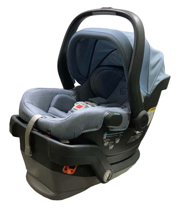 uppababy mesa merino wool UPPAbaby MESA V2 Infant Car Seat, Gregory (Blue Melange Merino Wool),