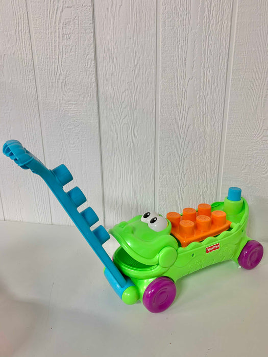 used Fisher Price Musical Croc Block Wagon