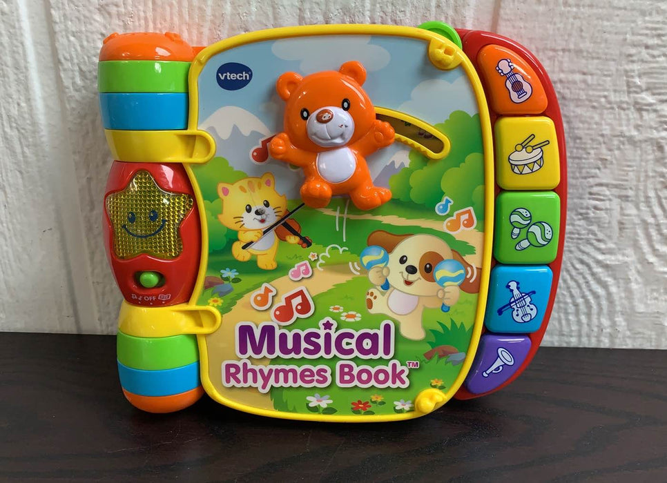 used VTech Musical Rhymes Book