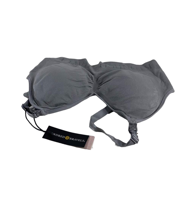 Shop Kindred Bravely Simply Sublime Nursing Bra, Regular, Large, Grey at GoodBuy Gear