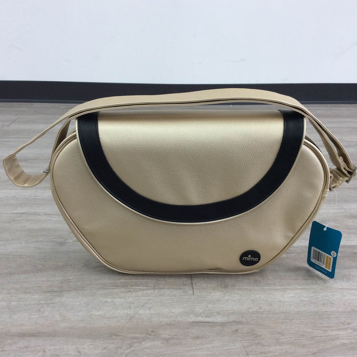 used Mima Trendy Changing Bag, Champagne