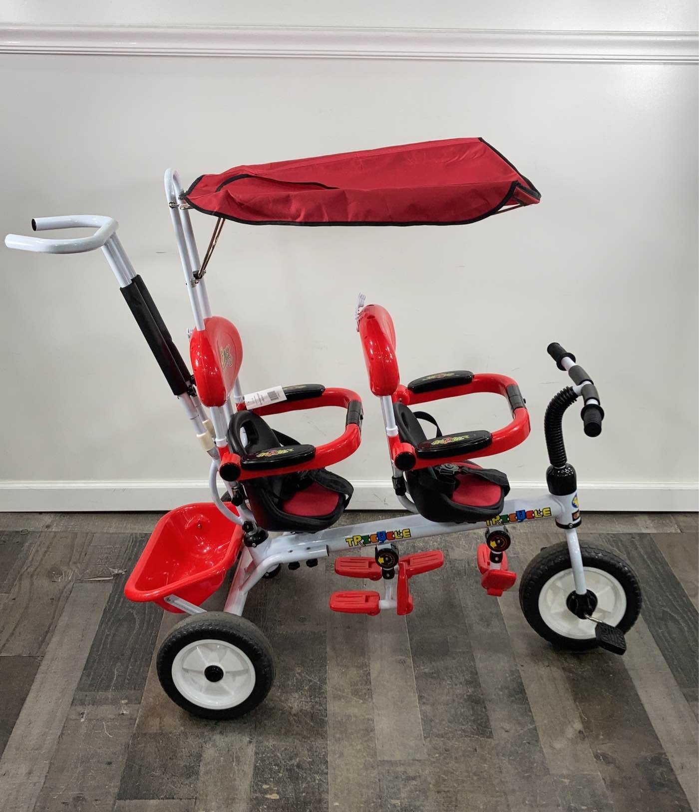 Tricycle best sale for twins