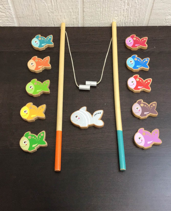 used Janod Let's Go Fishing Magnetic Fishing Set