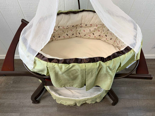 secondhand Fisher Price Zen Gliding Bassinet