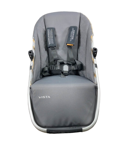 used UPPAbaby VISTA RumbleSeat, 2015+, Spenser (Grey and Yellow Tartan), 2018