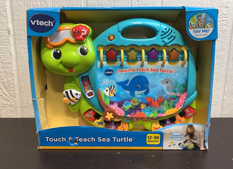 used VTech Touch & Teach Sea Turtle