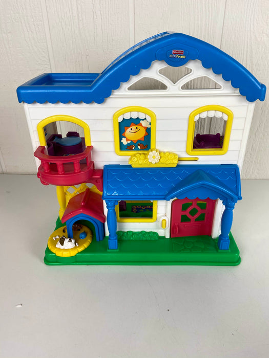 used Fisher Price Little People Busy Day House